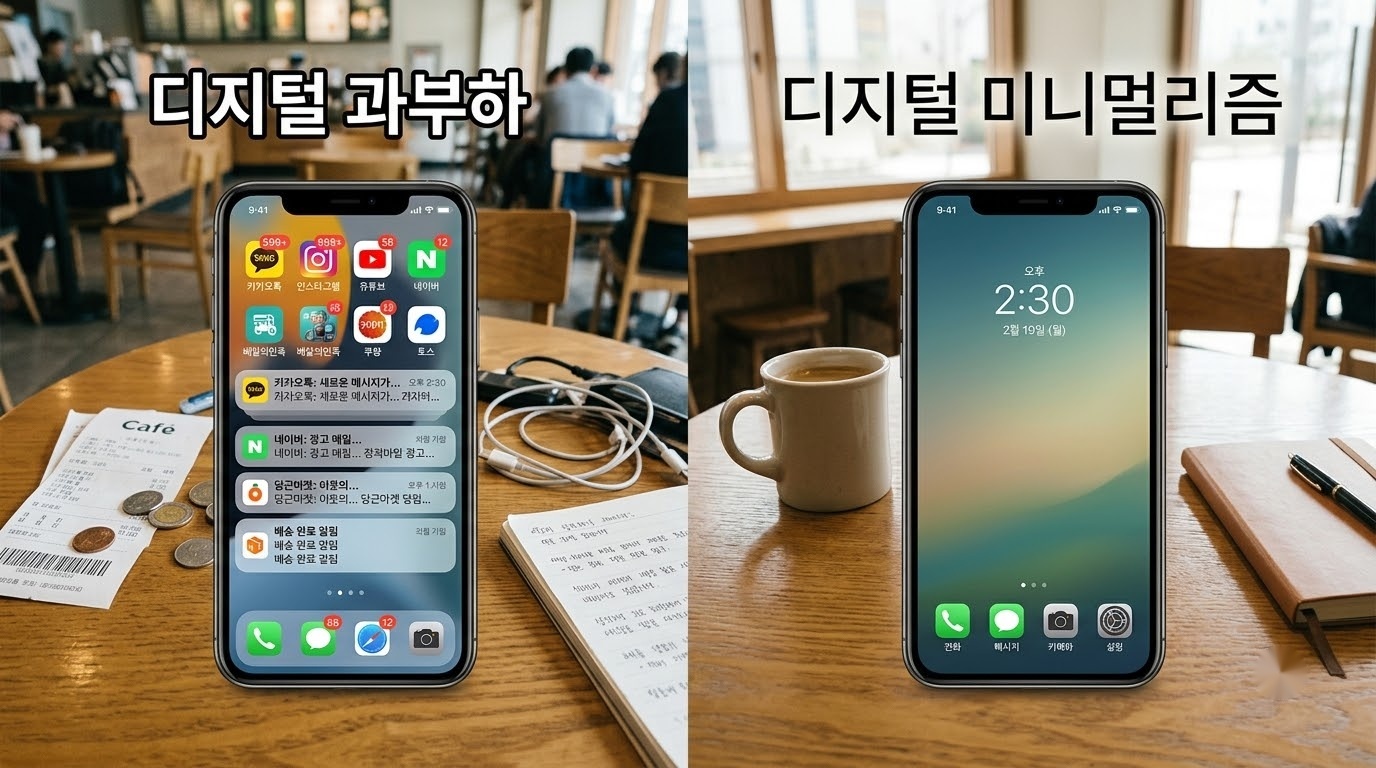 2026 디지털 미니멀리즘: 스마트폰 중독 벗어나 갓생 사는 5가지 비법 분석